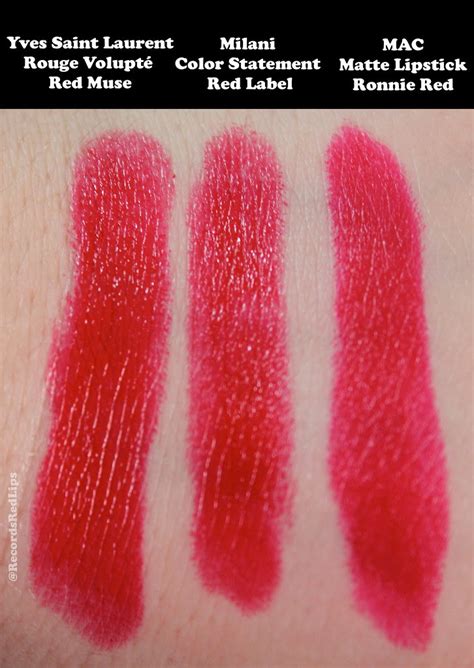 ysl red muse dupe